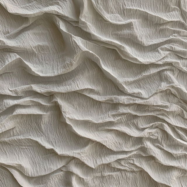 Crinkled texture style, Midjourney V8.2, render 1 of 4