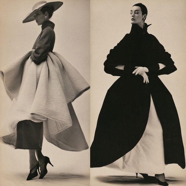 Cristobal Balenciaga style, Midjourney V8.2, render 4 of 4