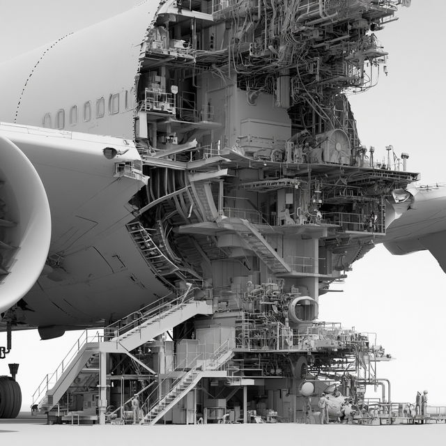 Cutaway view style, Midjourney V8.2, render 3 of 4
