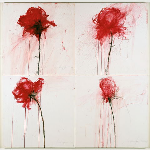 Cy Twombly style (Painters), Midjourney V8.2