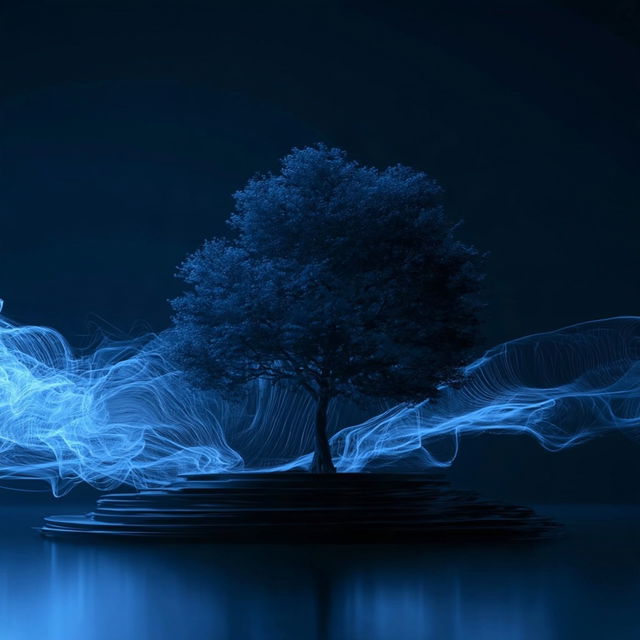 Luminolith style, Midjourney V8.2, render 3 of 4