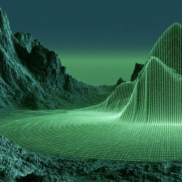 Greenfinch Isogrid style, Midjourney V8.2, render 4 of 4