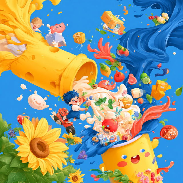 Balloonletter style, Midjourney V8.2, render 3 of 4