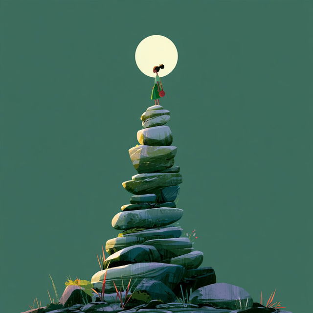 The Green Margin style, Midjourney V8.2, render 3 of 4