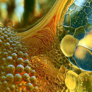 Autumn Bubble Conservatory style, Midjourney V8.2, render 3 of 4