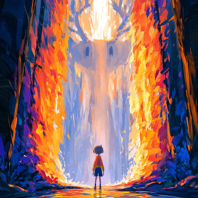 Scourpaint style, Midjourney V8.2, render 4 of 4