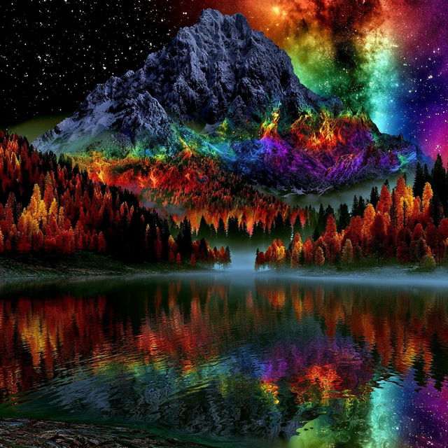 Pilgrim Nebula style, Midjourney V8.2, render 2 of 4