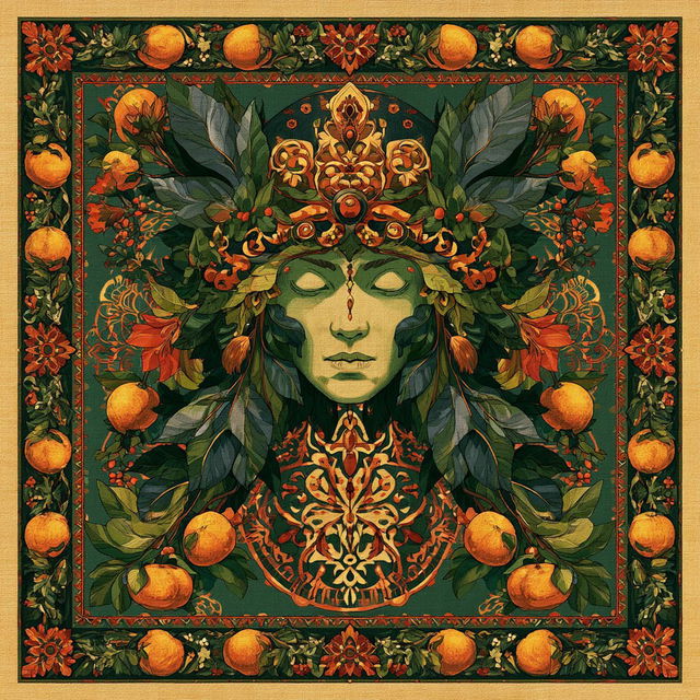 Mimograph Orchard style, Midjourney V8.2, render 2 of 4