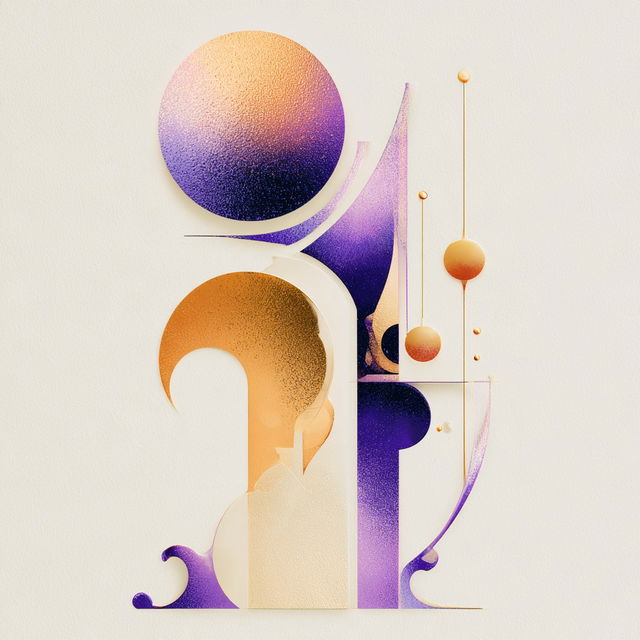 Letterpress Solar Arcade style, Midjourney V8.2, render 3 of 4