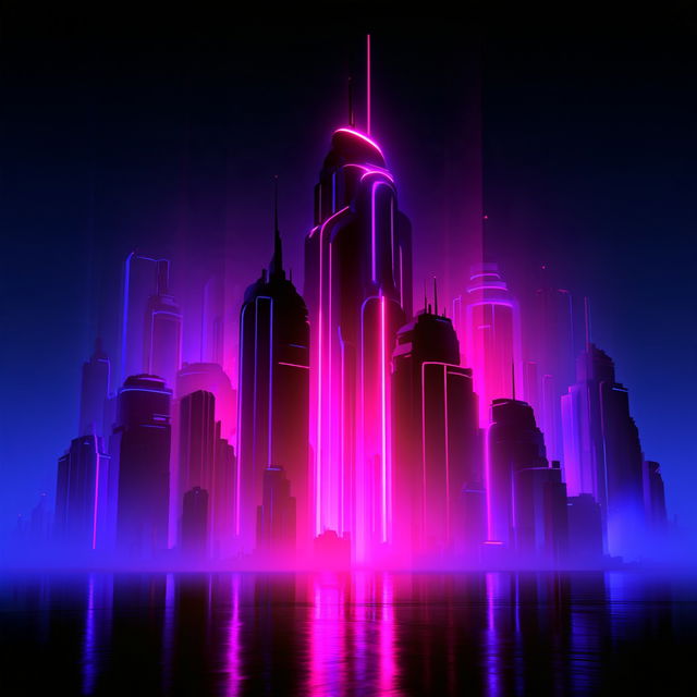 Ultraviolet Megastructure style, Midjourney V8.2, render 4 of 4