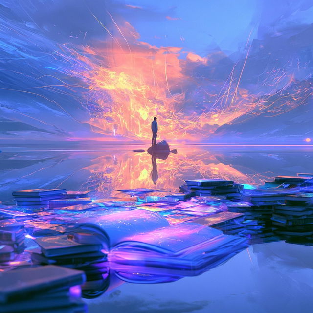 Afterglow Monoliths style, Midjourney V8.2, render 3 of 4