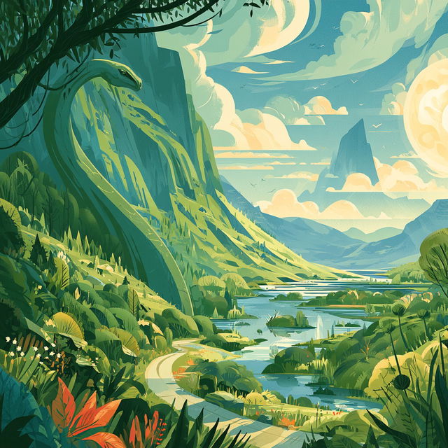 Port Verdant style, Midjourney V8.2, render 3 of 4