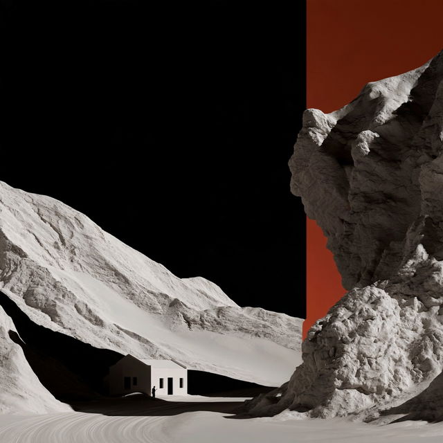 Vermilion Switchyard style, Midjourney V8.2, render 1 of 4