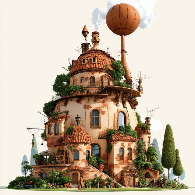Castellinette style, Midjourney V8.2, render 3 of 4