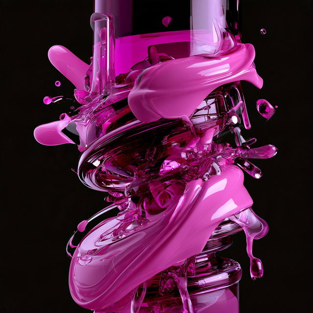 Chromapulp style, Midjourney V8.2, render 1 of 4
