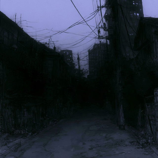 Ruinwire Gothic style, Midjourney V8.2, render 1 of 4