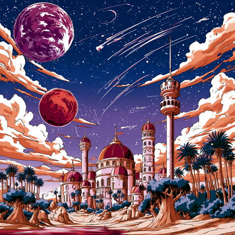 Mythocascade style (SREF codes), Midjourney V8.2