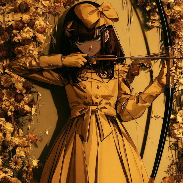 Blackthorn Baroque Anime style, Midjourney V8.2, render 4 of 4