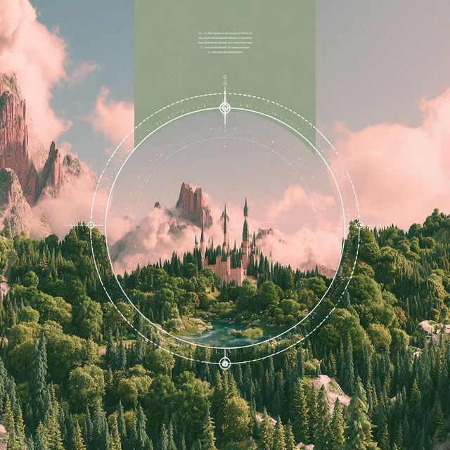 Orchid Viaduct Line style, Midjourney V8.2, render 2 of 4