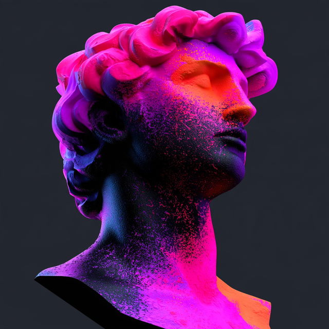 Mycoclastica style, Midjourney V8.2, render 2 of 4