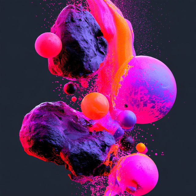 Mycoclastica style, Midjourney V8.2, render 1 of 4