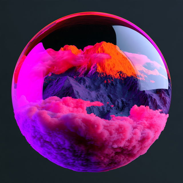Mycoclastica style, Midjourney V8.2, render 4 of 4