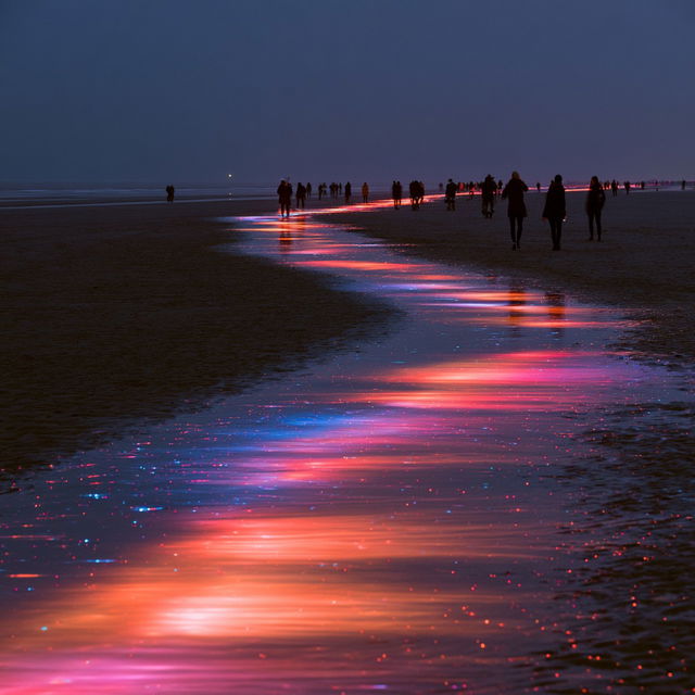 Daan Roosegaarde style, Midjourney V8.2, render 4 of 4
