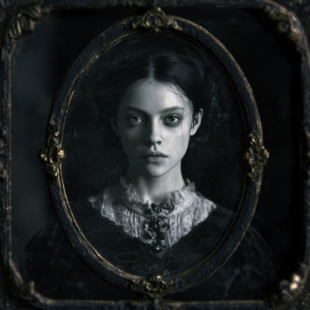 Daguerreotype style, Midjourney V8.2, render 3 of 4