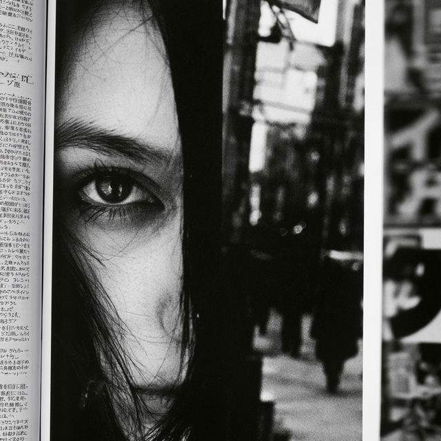 Daido Moriyama style, Midjourney V8.2, render 1 of 4