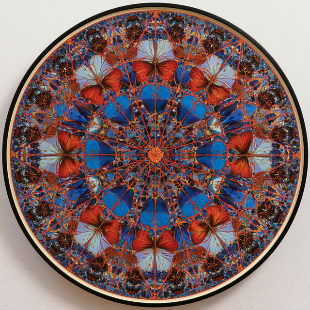 Damien Hirst style, Midjourney V8.2, render 2 of 4