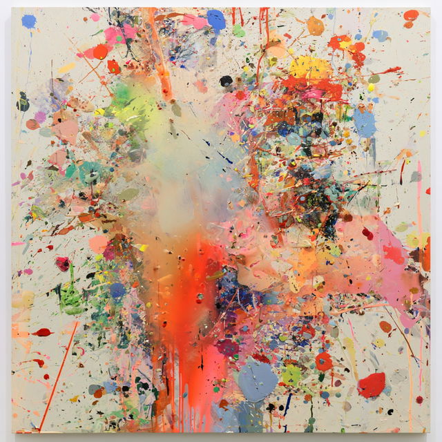 Dan Colen style, Midjourney V8.2, render 4 of 4