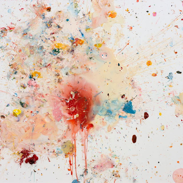 Dan Colen style, Midjourney V8.2, render 3 of 4