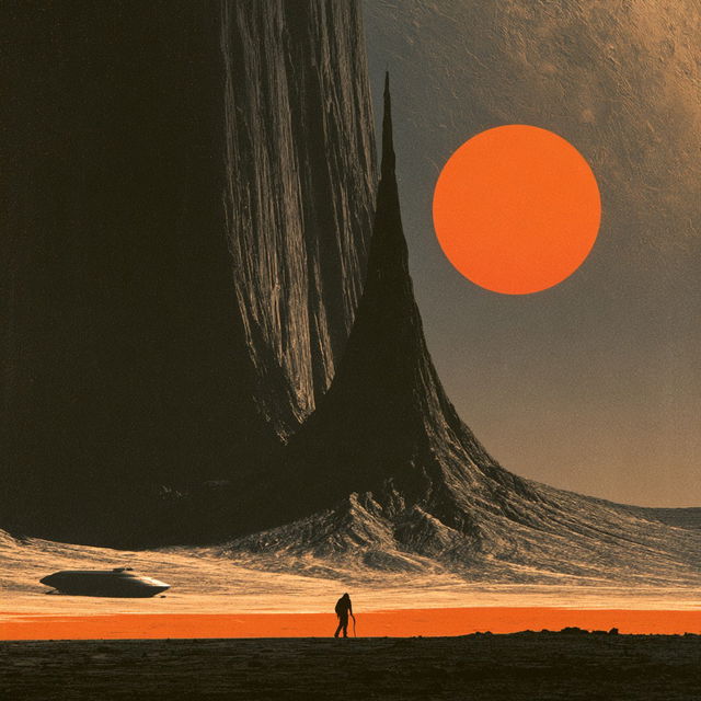 Dan McPharlin style, Midjourney V8.2, render 4 of 4
