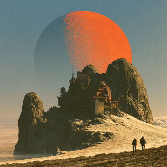 Dan McPharlin style, Midjourney V8.2, render 3 of 4
