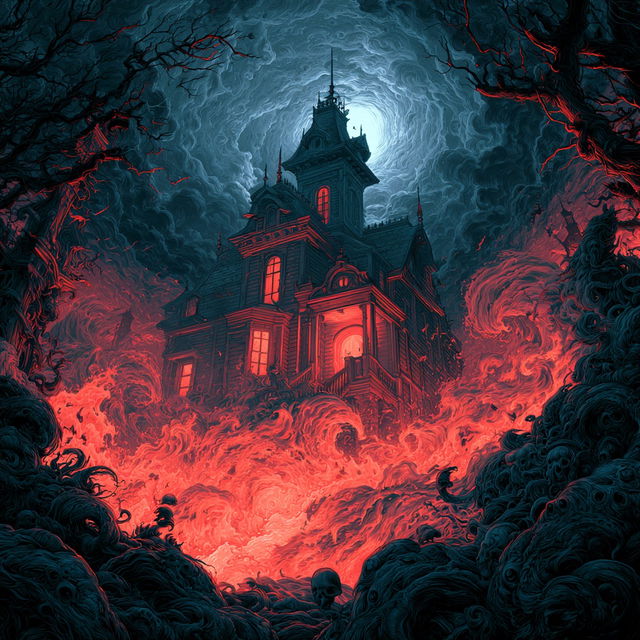 Dan Mumford style, Midjourney V8.2, render 2 of 4