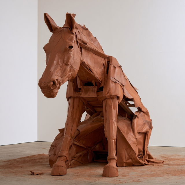 Danh Vo style, Midjourney V8.2, render 2 of 4