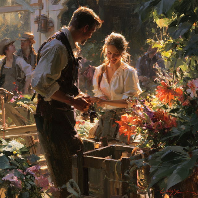 Daniel F. Gerhartz style, Midjourney V8.2, render 4 of 4
