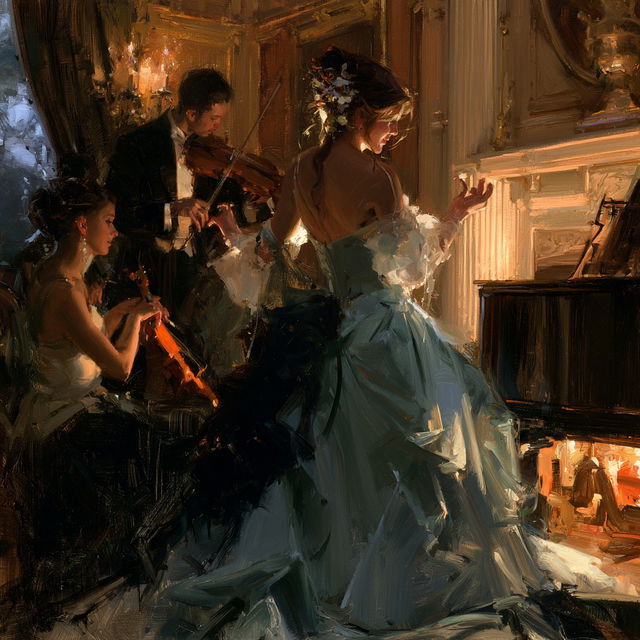 Daniel F. Gerhartz style, Midjourney V8.2, render 3 of 4