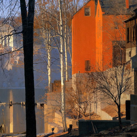 Daniel Garber style (Painters), Midjourney V8.2