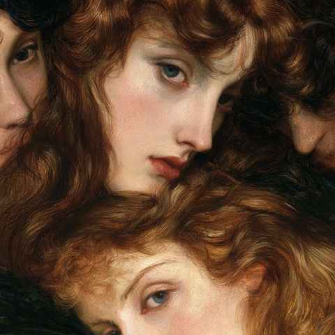 Dante Gabriel Rossetti style (Painters), Midjourney V8.2