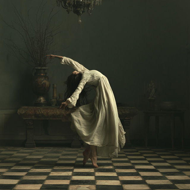 Daria Endresen style, Midjourney V8.2, render 4 of 4