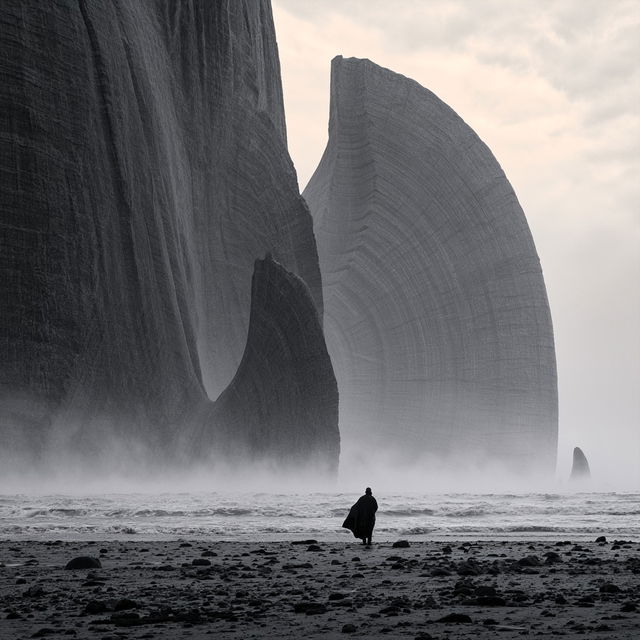 Dariusz Klimczak style, Midjourney V8.2, render 1 of 4