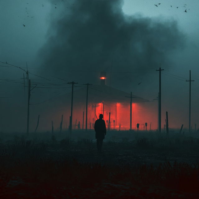 Dark atmosphere style, Midjourney V8.2, render 1 of 4