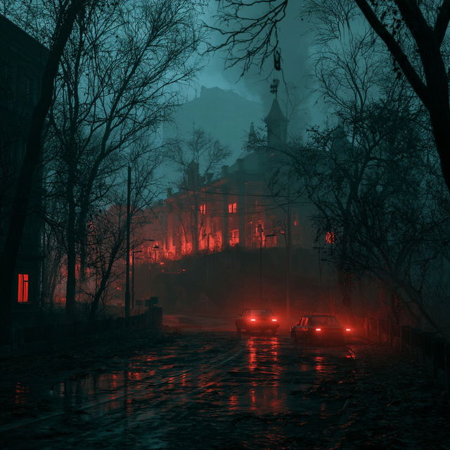 Dark atmosphere style, Midjourney V8.2, render 4 of 4