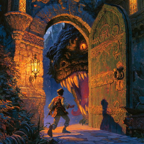 Darrell K. Sweet style (Illustrators), Midjourney V8.2