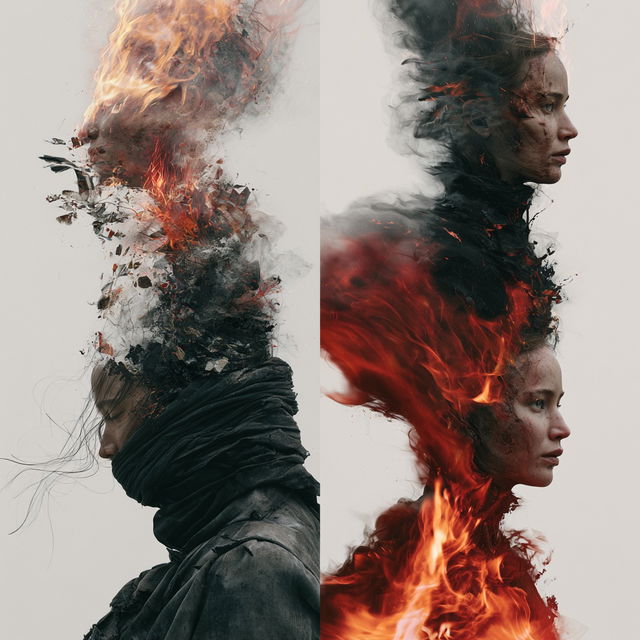 Darren Aronofsky style, Midjourney V8.2, render 3 of 4