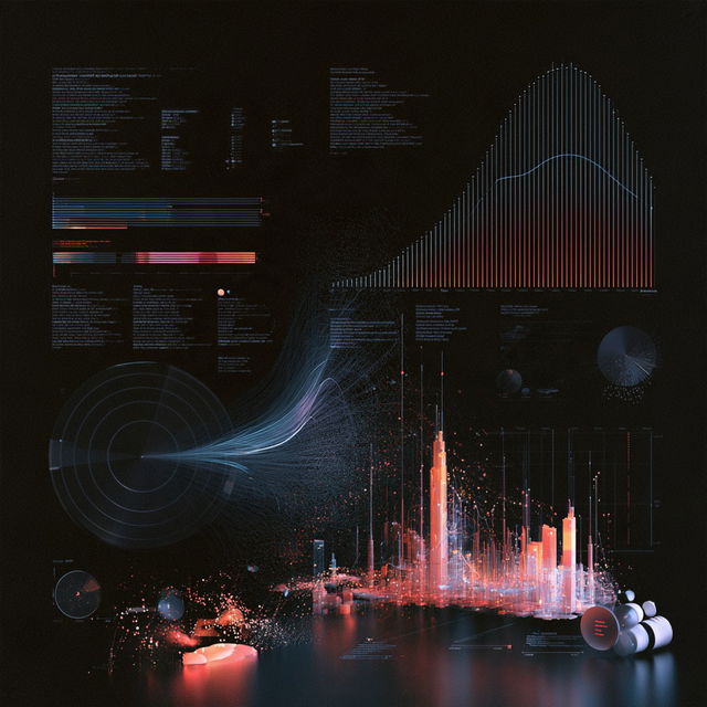 Data visualization style, Midjourney V8.2, render 1 of 4
