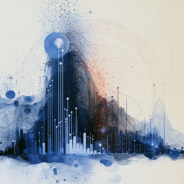 Data visualization style, Midjourney V8.2, render 3 of 4