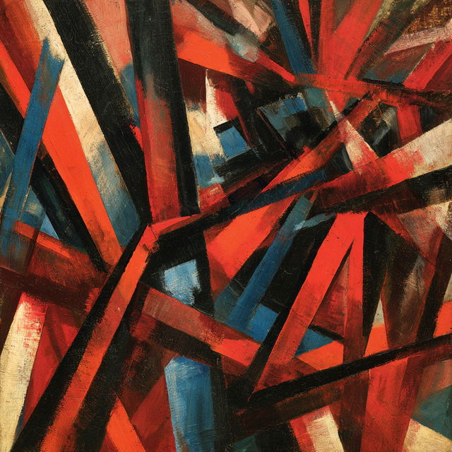 David Bomberg style, Midjourney V8.2, render 4 of 4