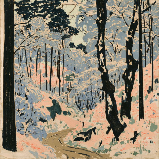 David Brown Milne style, Midjourney V8.2, render 1 of 4